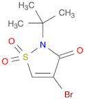 4-Bromo-2-tert-butyl-1,1-dioxo-1,2-dihydroisothiazol-3-one