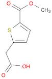 2-(5-(methoxycarbonyl)thiophen-2-yl)acetic acid