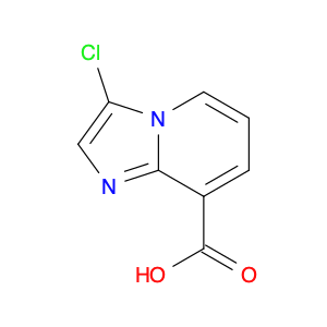 3-chloroimidazo[1,2-a]pyridine-8-carboxylic acid