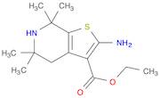 2-AMINO-5,5,7,7-TETRAMETHYL-4,5,6,7-TETRAHYDRO-THIENO[2,3-C]PYRIDINE-3-CARBOXYLIC ACID ETHYL ESTER