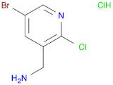 (5-Bromo-2-chloro-pyridin-3-yl)-methylamine hydrochloride