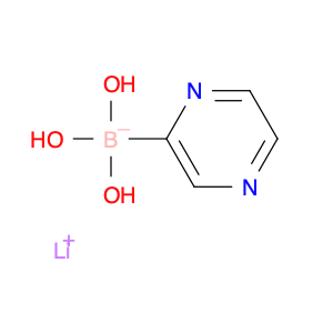 Lithium (pyrazin-2-yl)trihydroxyborate