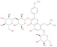 3-[(6-Deoxy-3-O-β-D-glucopyranosyl-α-L-mannopyranosyl)oxy]-7-(β-D-glucopyranosyloxy)-5-hydroxy-2-(…