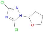 3,5-dichloro-1-(tetrahydro-2-furanyl)-1H-1,2,4-triazole