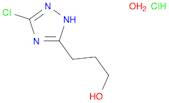 3-(3-chloro-1H-1,2,4-triazol-5-yl)-1-propanol