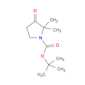 tert-butyl 2,2-dimethyl-3-oxopyrrolidine-1-carboxylate