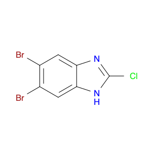 5,6-Dibromo-2-chloro-1H-1,3-benzodiazole