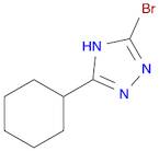 3-bromo-5-cyclohexyl-1H-1,2,4-triazole