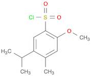 5-Isopropyl-2-methoxy-4-methylbenzene-1-sulfonyl chloride