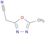 (5-Methyl-1,3,4-oxadiazol-2-yl)acetonitrile