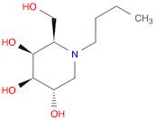 N-(n-Butyl)deoxygalactonojirimycin