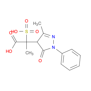 4,5-Dihydro-α,3-diMethyl-5-oxo-1-phenyl-α-sulfo-1H-pyrazole-4-acetic Acid