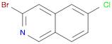 3-Bromo-6-chloroisoquinoline