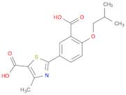 2-(3-Carboxy-4-isobutoxyphenyl)-4-methylthiazole-5-carboxylic acid