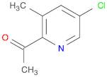 1-(5-chloro-3-methylpyridin-2-yl)ethanone