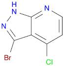 3-Bromo-4-chloro-1H-pyrazolo[3,4-b]pyridine