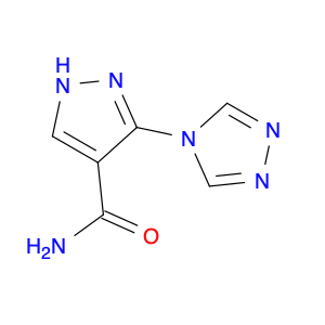 3-(4H-1,2,4-Triazol-4-yl)-1H-pyrazole-4-carboxamide