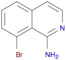 8-Bromoisoquinolin-1-amine, 1-Amino-8-bromo-2-azanaphthalene