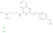 N1-(2-(4-Methoxystyryl)quinazolin-4-yl)-N3,N3-dimethylpropane-1,3-diamine dihydrochloride