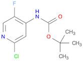 tert-Butyl (2-chloro-5-fluoropyridin-4-yl)carbamate