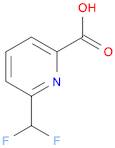 6-(Difluoromethyl)picolinic acid