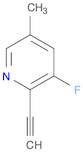 2-Ethynyl-3-fluoro-5-methylpyridine