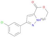 Ethyl 5-(3-chlorophenyl)pyrazole-3-carboxylate