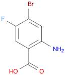 2-AMINO-4-BROMO-5-FLUOROBENZOIC ACID