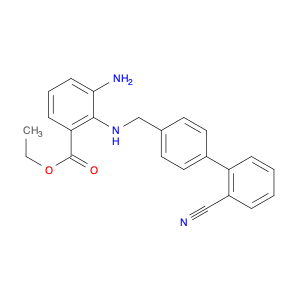 Ethyl-3-Amino-2-[(2'-Cyanoiphenyl-4-yl) Methyl]-Amino Benzoate