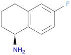 (1S)-6-FLUORO-1,2,3,4-TETRAHYDRONAPHTHALEN-1-AMINE