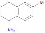 6-BroMo-1,2,3,4-tetrahydronaphthalen-1-aMine