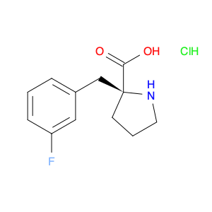 (S)-2-(3-Fluorobenzyl)pyrrolidine-2-carboxylic acid hydrochloride