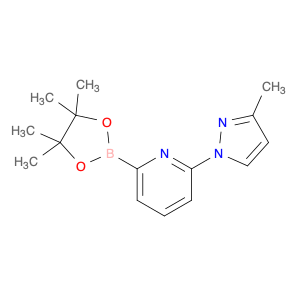 6-(3-METHYL-1H-PYRAZOL-1-YL)PYRIDINE-2-BORONIC ACID PINACOL ESTER