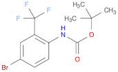 tert-butyl N-[4-broMo-2-(trifluoroMethyl)phenyl]carbaMate