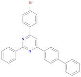 4-(Biphenyl-4-yl)-6-(4-bromophenyl)-2-phenylpyrimidine