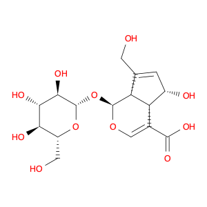 (1S,4aS,5S,7aS)-1-(b-D-Glucopyranosyloxy)-1,4a,5,7a-tetrahydro-5-hydroxy-7-(hydroxymethyl)cyclopen…