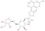 5-O-Methylvisammioside, 6''-O-apiosyl-