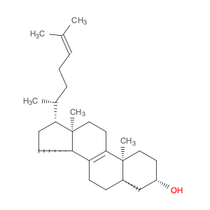 5-α-cholesta-8,24-dien-3-β-ol