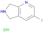 3-fluoro-6,7-dihydro-5H-pyrrolo[3,4-b]pyridine hydrochloride