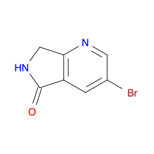 3-broMo-6,7-dihydro-5H-pyrrolo[3,4-b]pyridin-5-one