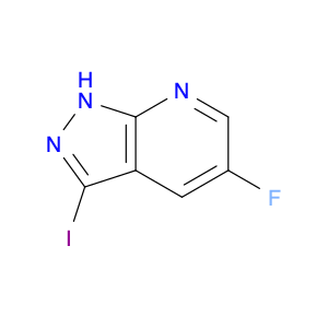 1H-Pyrazolo[3,4-b]pyridine, 5-fluoro-3-iodo-