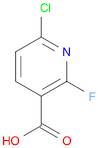 6-Chloro-2-fluoro nicotinic acid