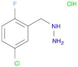 (5-Chloro-2-fluorobenzyl)hydrazine hydrochloride