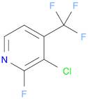 3-Chloro-2-fluoro-4-(trifluoromethyl)pyridine