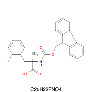 Fmoc-a-Me-D-Phe(2-F)-OH