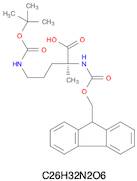 FMoc-α-Me-Orn(Boc)-OH