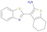 3-BENZOTHIAZOL-2-YL-4,5,6,7-TETRAHYDRO-BENZO[B]THIOPHEN-2-YLAMINE