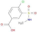 4-CHLORO-3-[(METHYLAMINO)SULFONYL]BENZOIC ACID