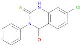 7-CHLORO-3-PHENYL-2-THIOXO-2,3-DIHYDRO-4(1H)-QUINAZOLINONE