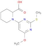 1-(6-Methoxy-2-Methylsulfanyl-pyriMidin-4-yl)-piperidine-2-carboxylic acid